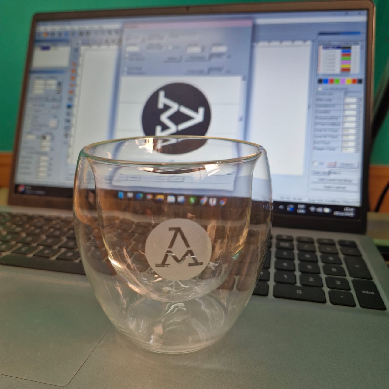 Vaso café AM proceso