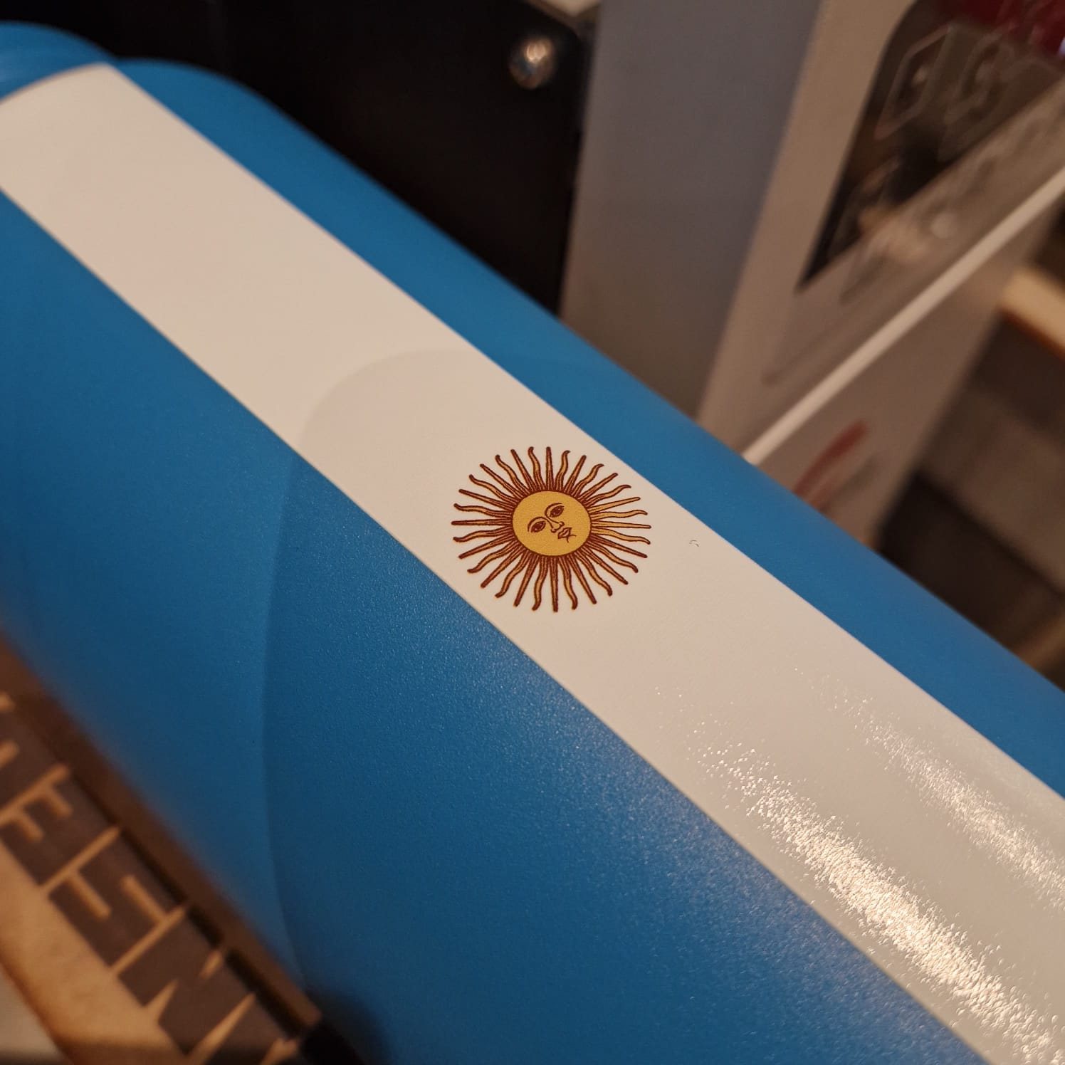 Detalle sol bandera argentina
